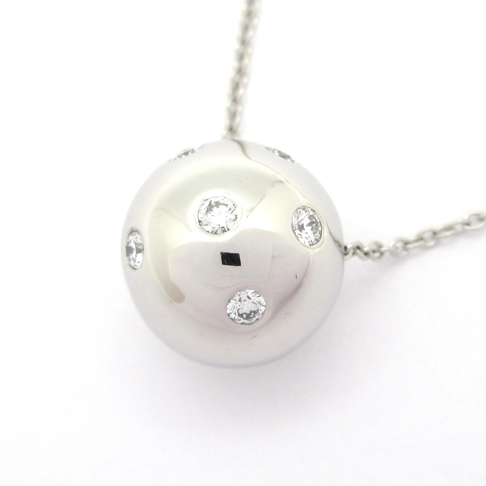Tiffany&Co. Dots Ball Diamond Necklace #326210T13B